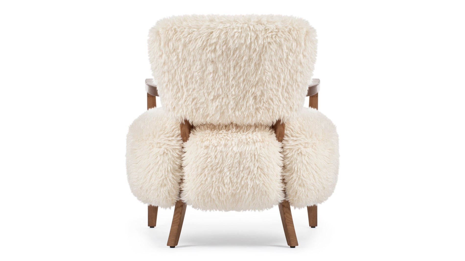 CabanaWhite Long Hair Sherpa