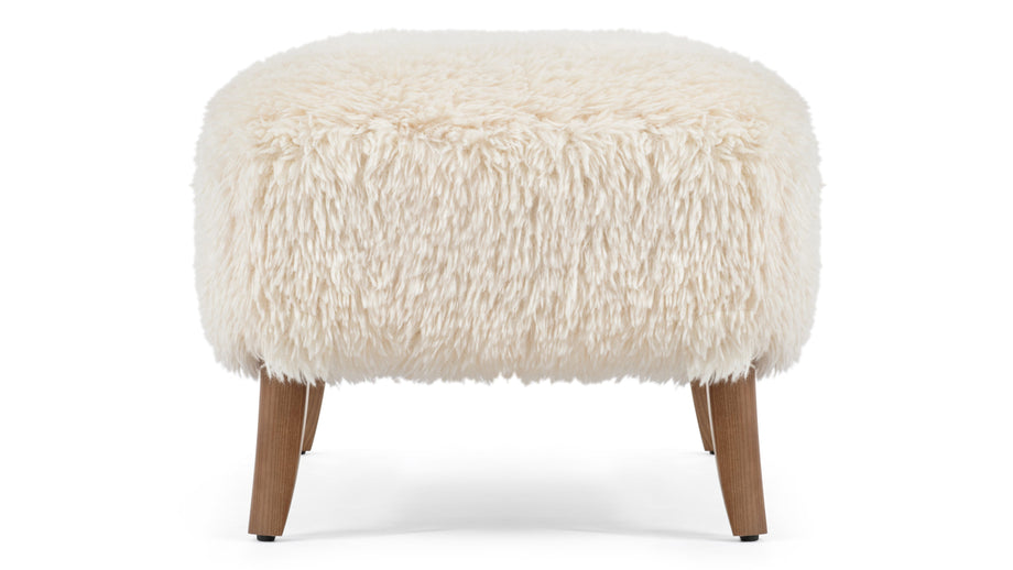 CabanaWhite Long Hair Sherpa