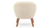 Clam - White Short Hair Sherpa - Image 4