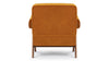 Jeanneret Lounge Chair - Orange Luxe Velvet - Image 4