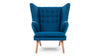 Papa Bear - Indigo Blue Wool - Image 1
