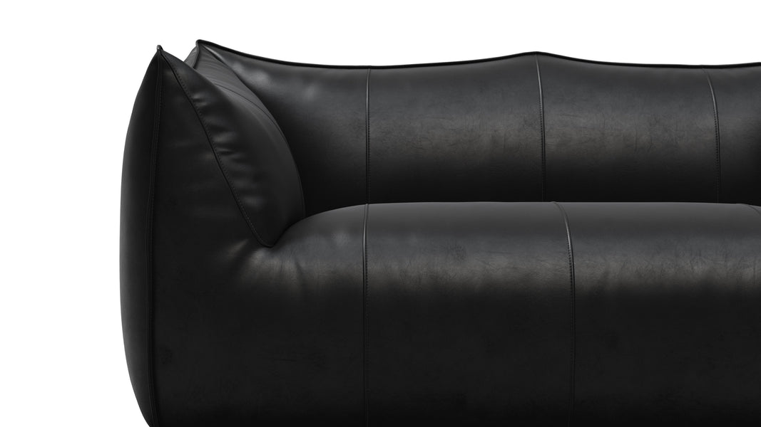 BamboleMidnight Black Premium Leather