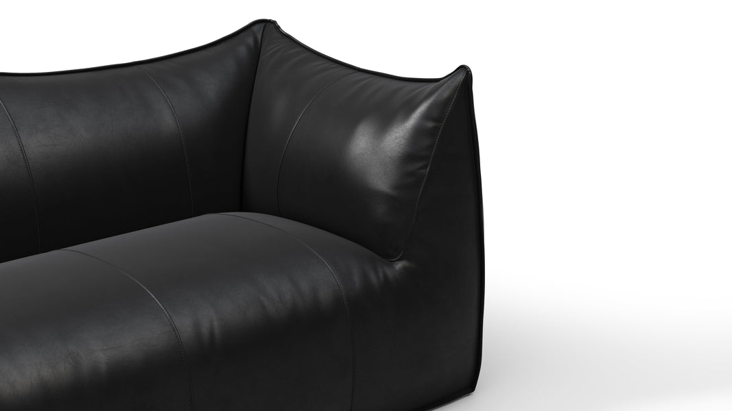 BamboleMidnight Black Premium Leather