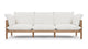 Coombe - Coombe - Coombe Sofa, Eggshell Boucle and Oak - Image 1