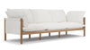 Coombe - Coombe - Coombe Sofa, Eggshell Boucle and Oak - Image 2