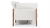 Coombe - Coombe - Coombe Sofa, Eggshell Boucle and Oak - Image 3