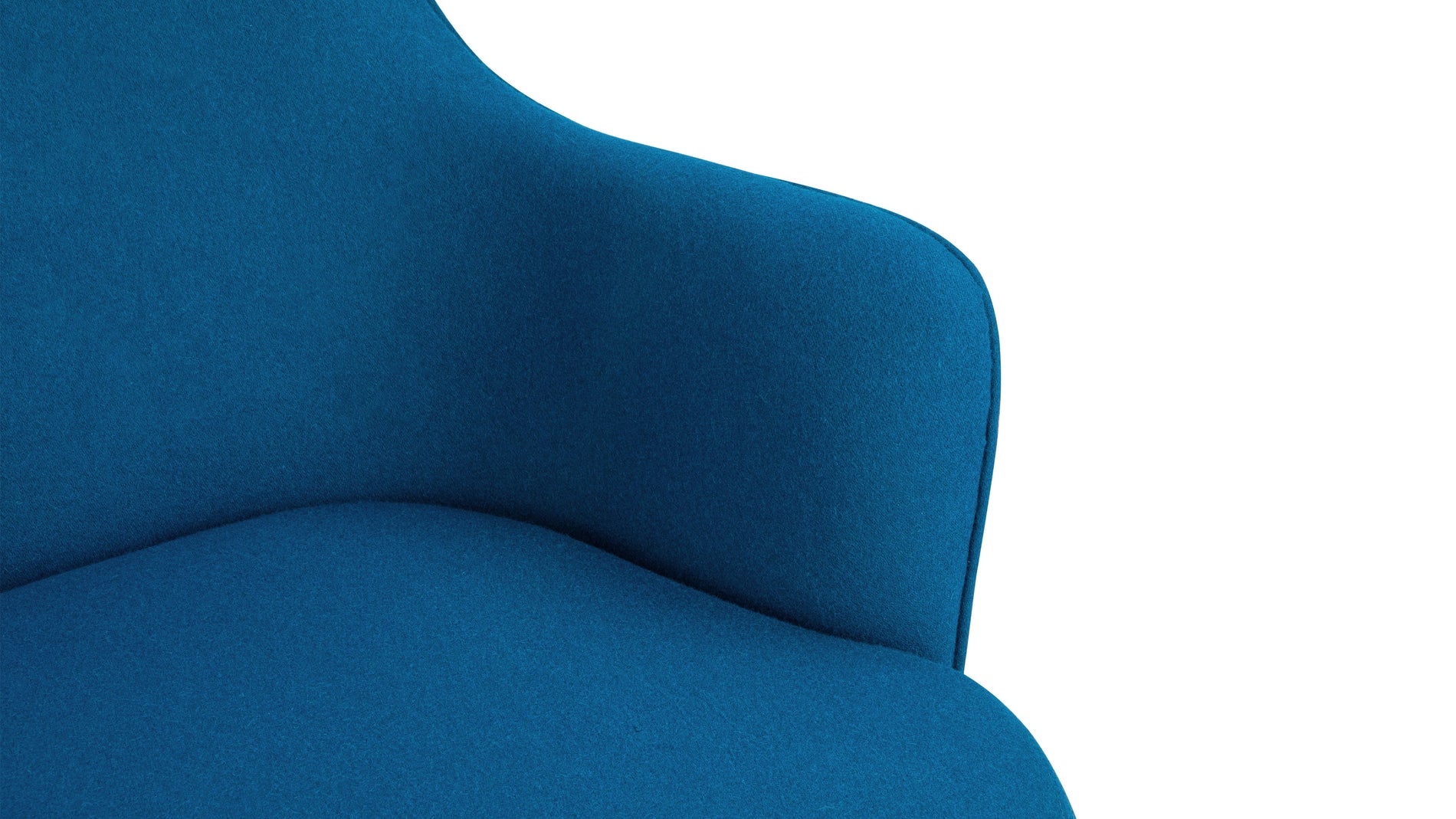 IslayIslay - Islay Wingback Chair, Indigo Blue Wool