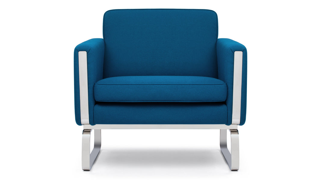 JuraJura - Jura Armchair, Indigo Blue Wool