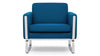 Jura - Jura - Jura Armchair, Indigo Blue Wool - Image 1