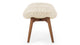 Silhouette - Silhouette - Silhouette Ottoman, White Long Hair Sherpa - Image 3