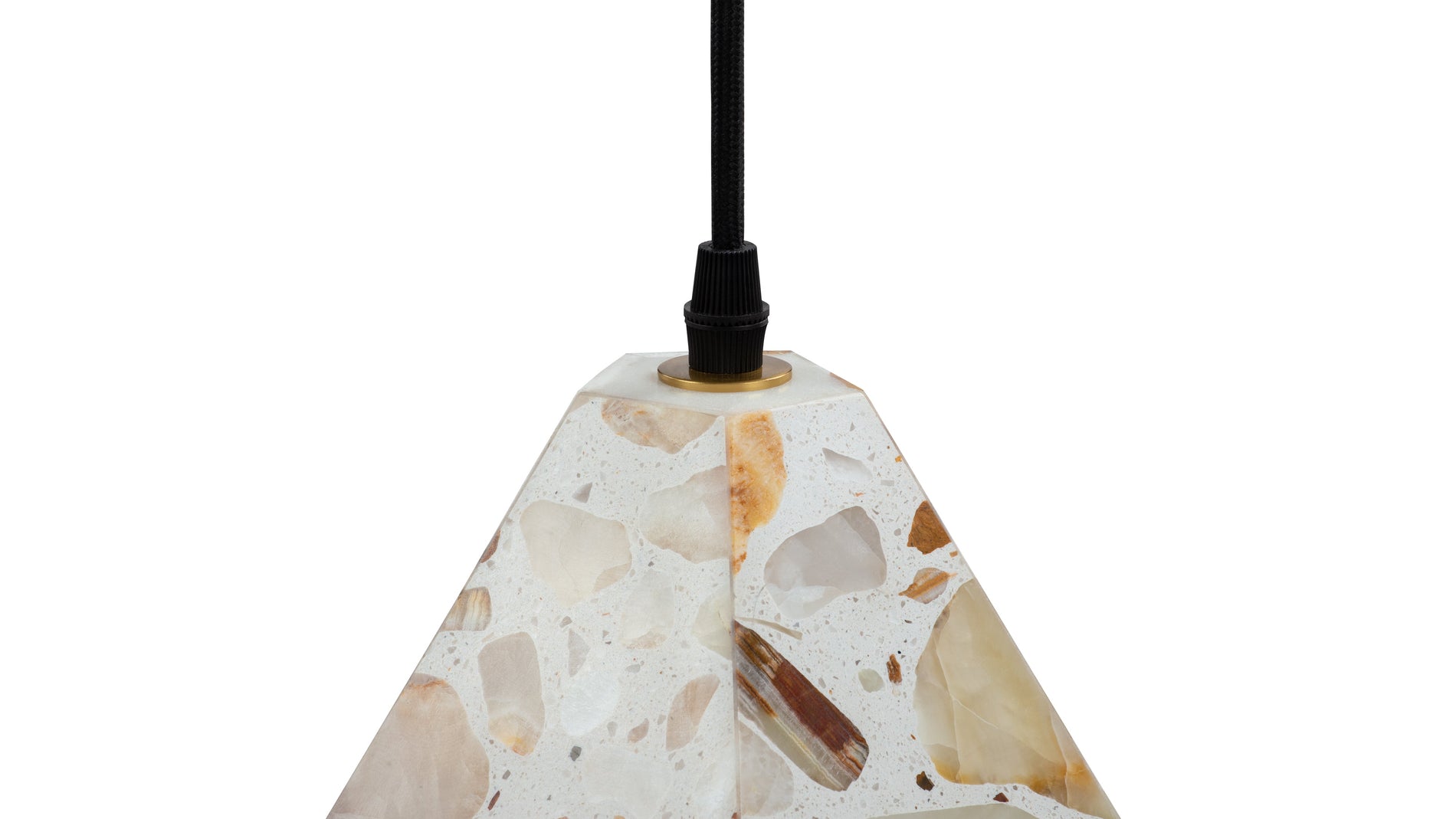 JunoJuno - Juno Cone Ceiling Light, Terrazzo