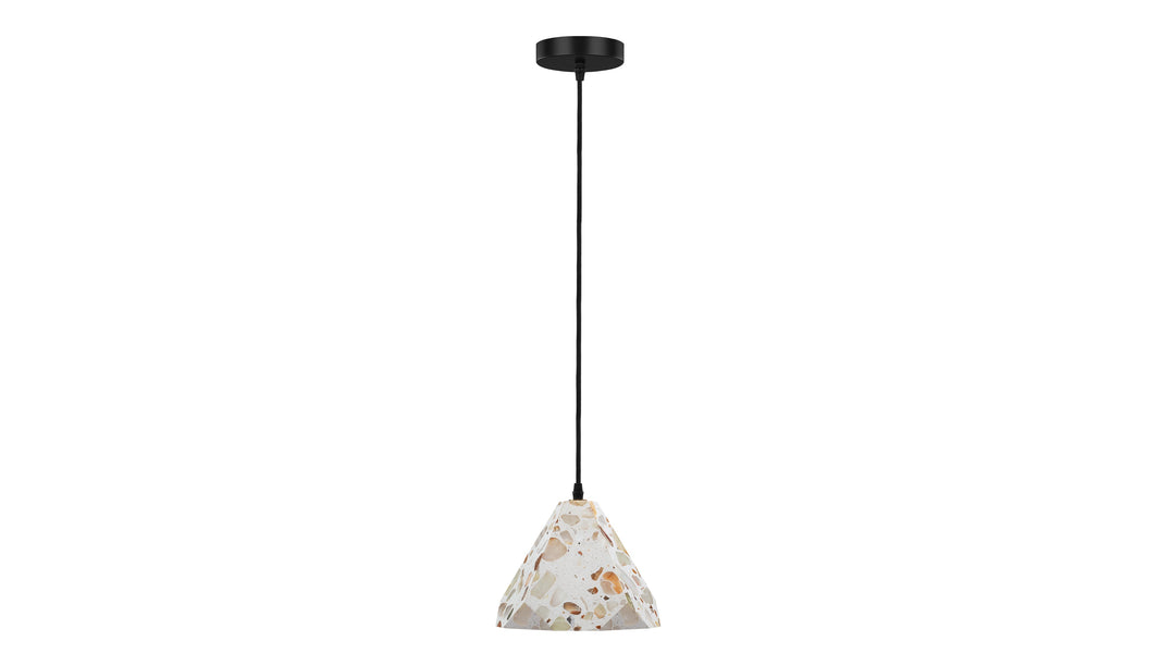 JunoJuno - Juno Cone Ceiling Light, Terrazzo
