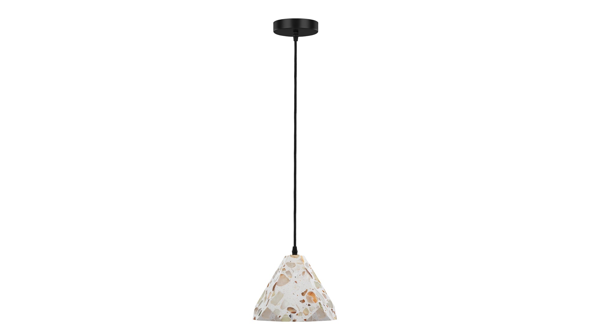 JunoJuno - Juno Cone Ceiling Light, Terrazzo