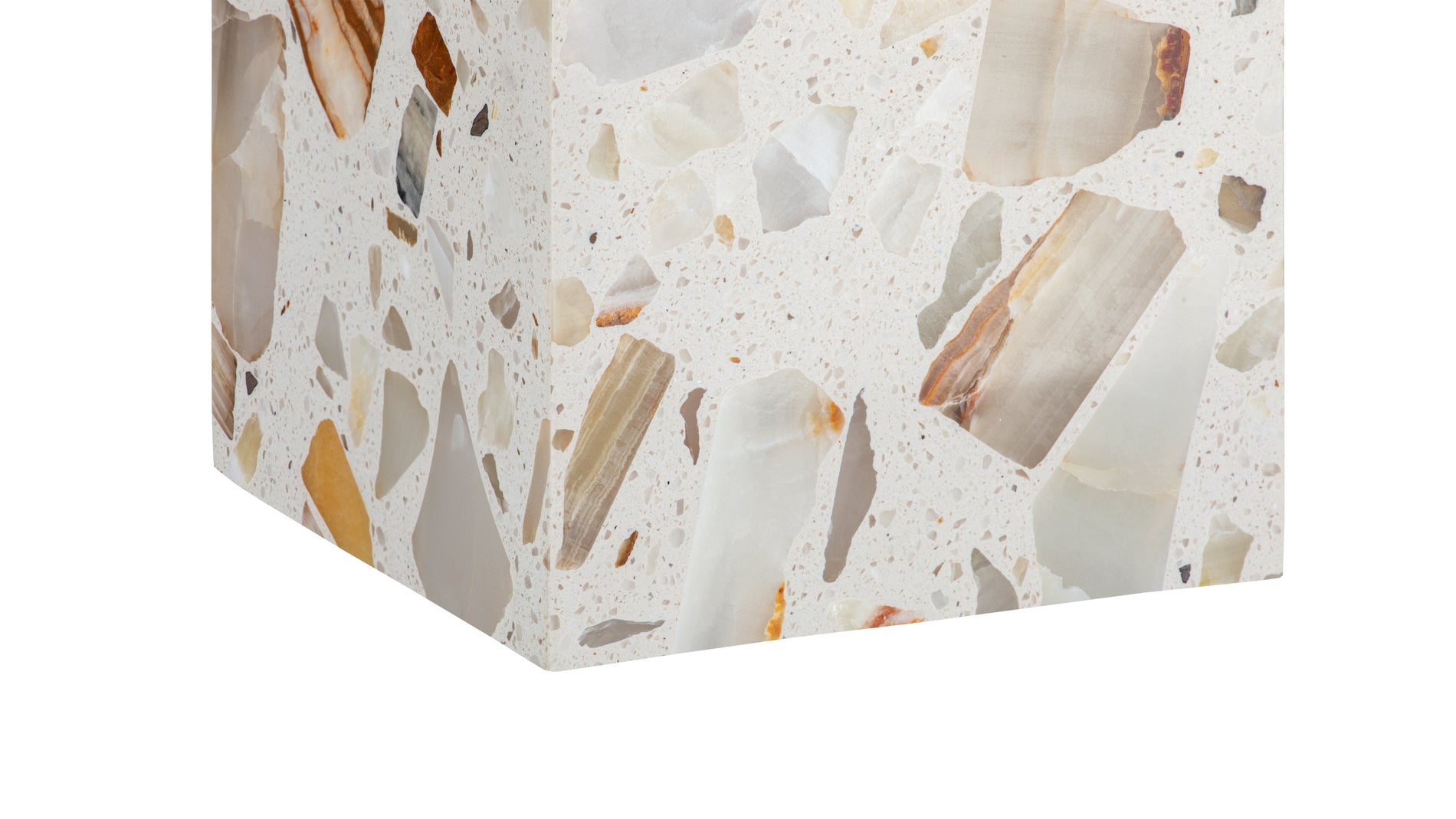 JunoJuno - Juno Square Ceiling Light, Terrazzo