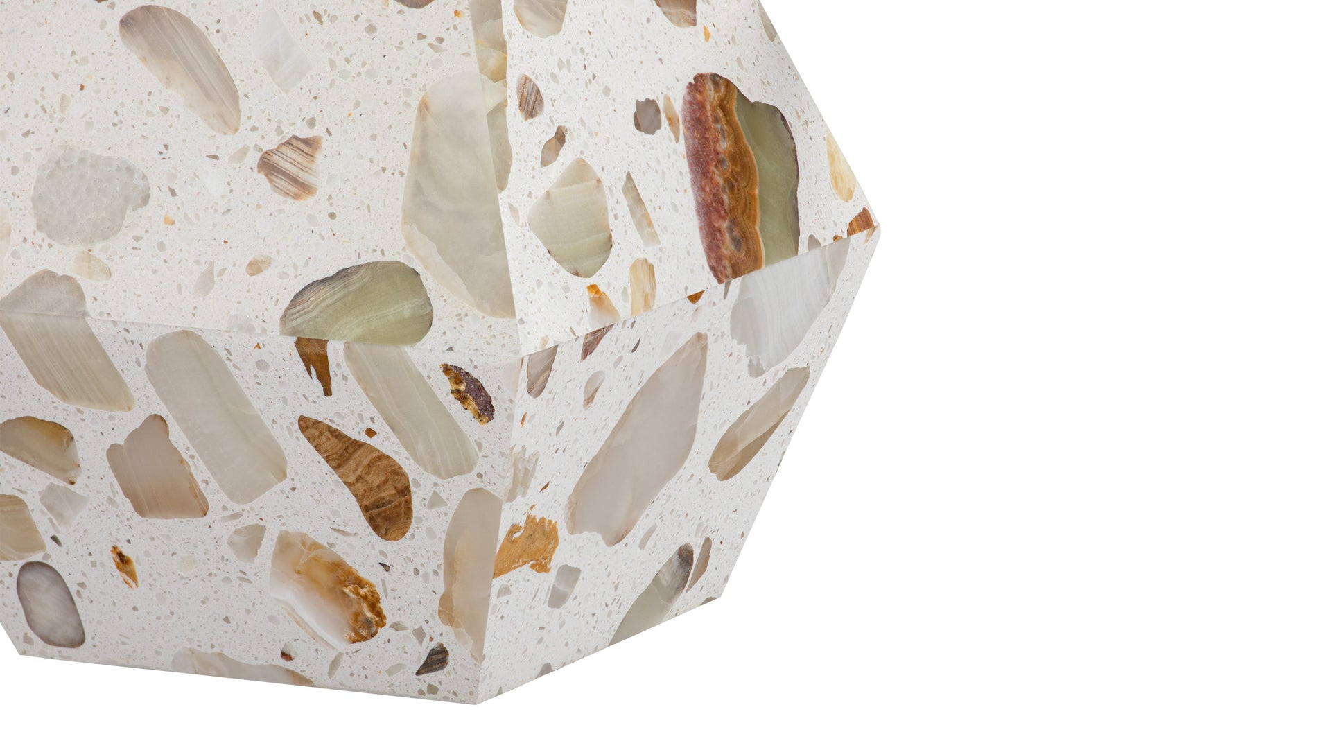 JunoJuno - Juno Prism Ceiling Light, Terrazzo