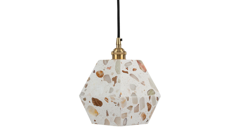 JunoJuno - Juno Prism Ceiling Light, Terrazzo