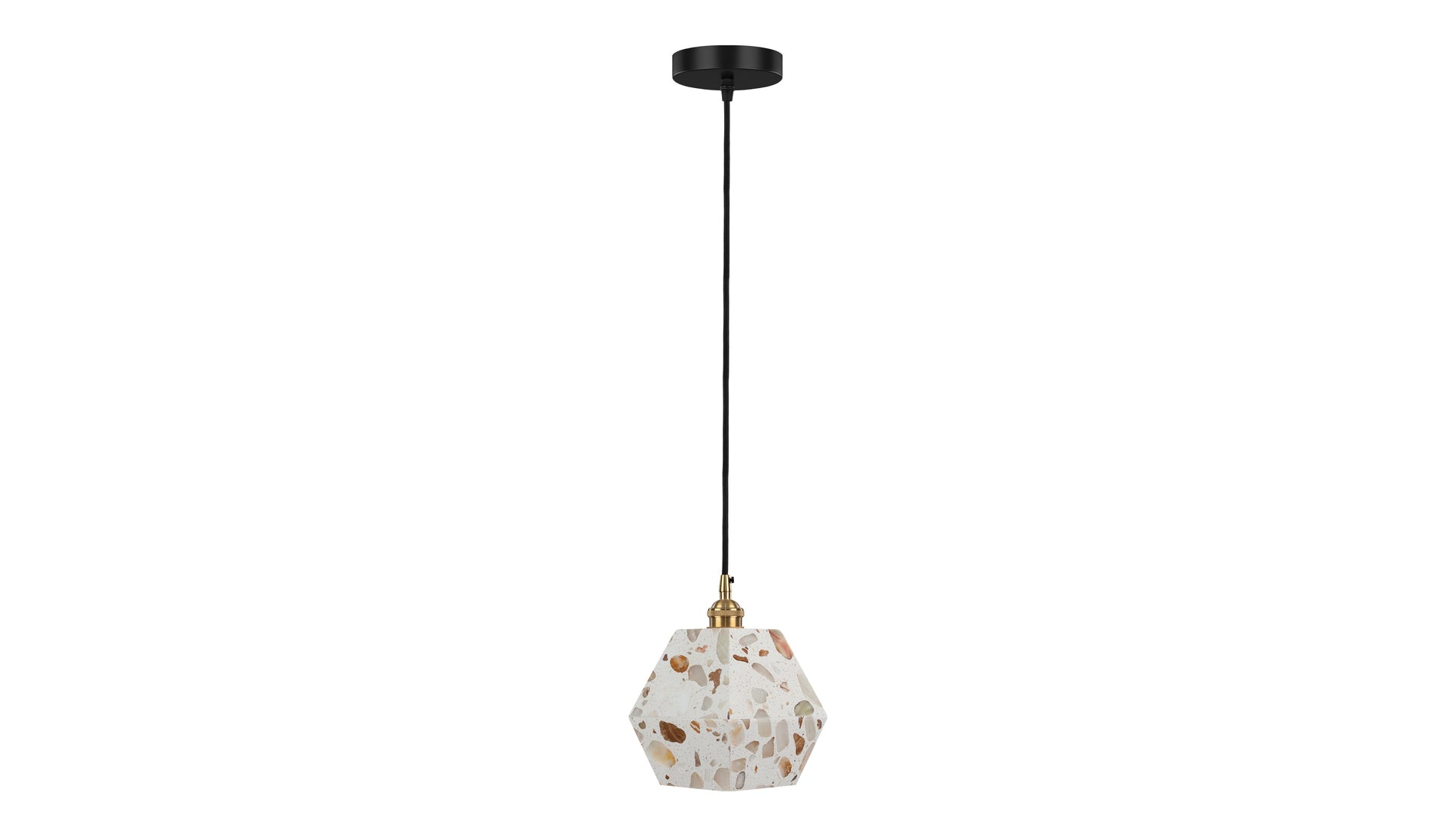 JunoJuno - Juno Prism Ceiling Light, Terrazzo
