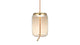 Geneva - Geneva - Geneva Long Pendant, Amber Glass - Image 2