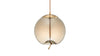 Geneva - Geneva - Geneva Sphere Pendant, Amber Glass - Image 1