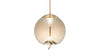 Geneva - Geneva - Geneva Sphere Pendant, Amber Glass - Image 2