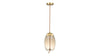 Geneva - Geneva - Geneva Drop Pendant, Amber Glass - Image 5