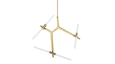 Agnes - Agnes - Agnes Medio Chandelier, Gold - Image 1