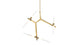 Agnes - Agnes - Agnes Medio Chandelier, Gold - Image 5
