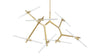 Agnes - Agnes - Agnes Grande Chandelier, Gold - Image 3