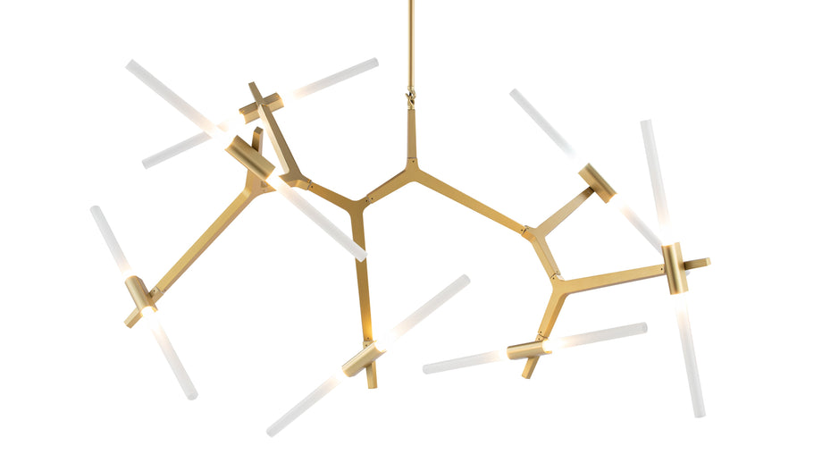 AgnesAgnes - Agnes Grande Chandelier, Gold