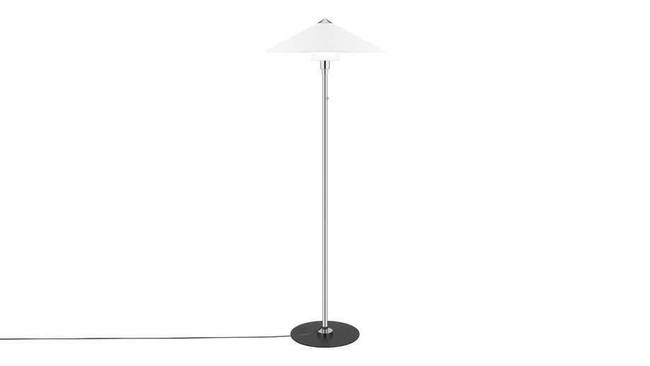 LutzLutz - Lutz Floor Lamp, Chrome