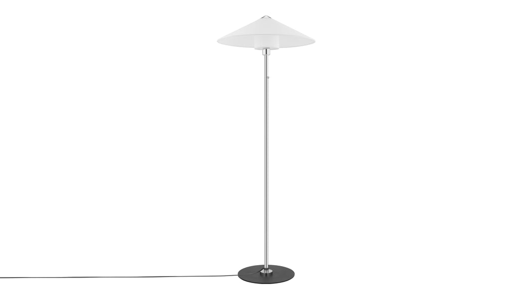LutzLutz - Lutz Floor Lamp, Chrome
