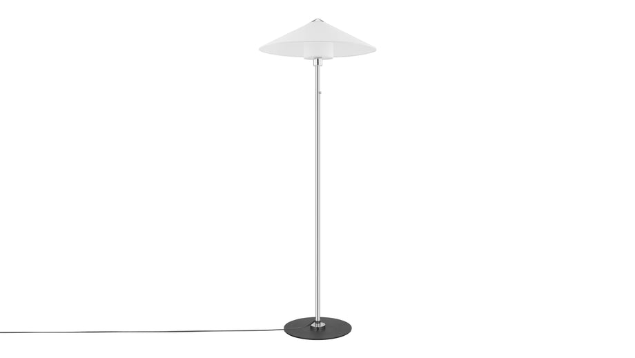 LutzLutz - Lutz Floor Lamp, Chrome