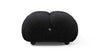 Bellini Ottoman - Black Boucle - Image 4