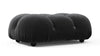 Bellini Ottoman - Black Velvet - Image 2