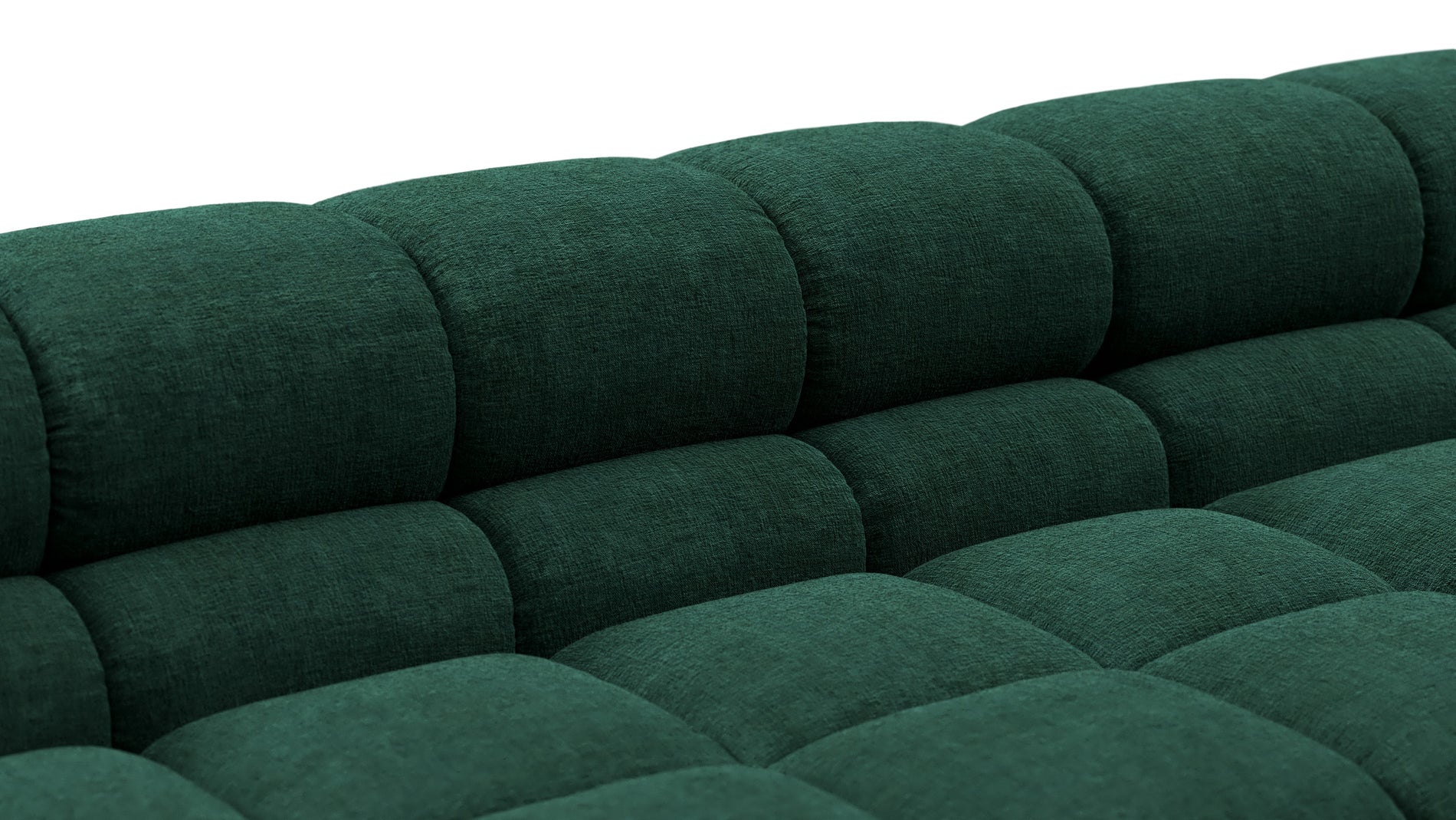 TuftyForest Green Chenille