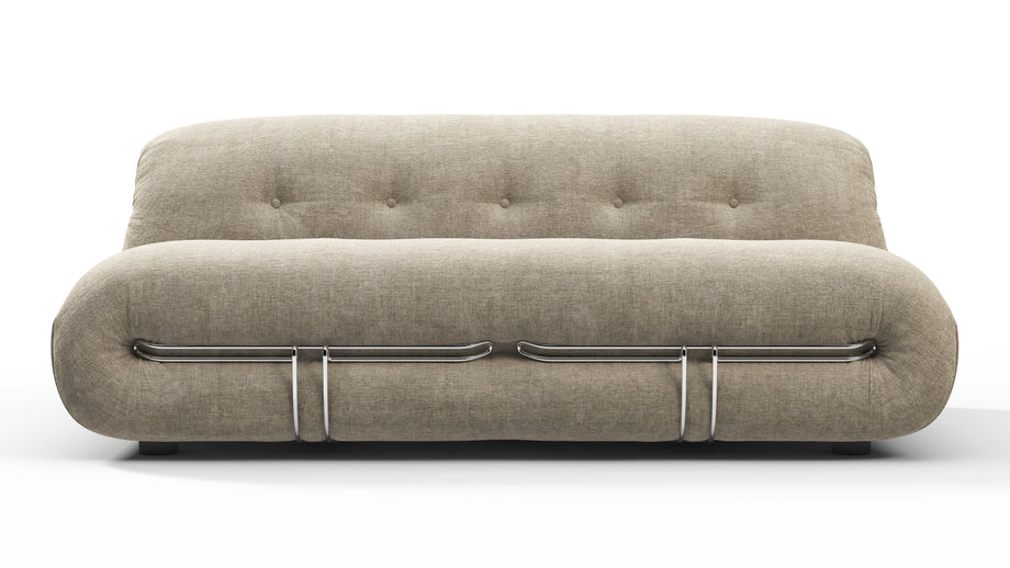 SorianaBeige Gray Chenille