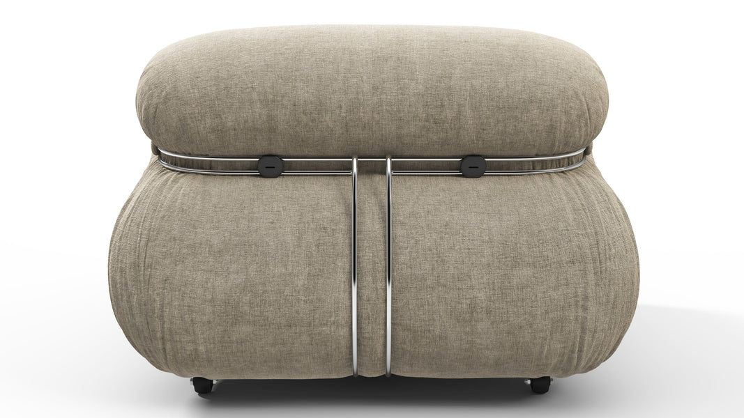 SorianaBeige Gray Chenille