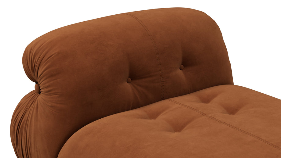 SorianaBurnt Orange Vegan Suede