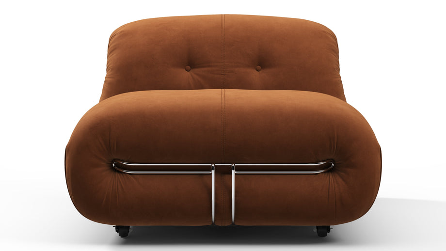 SorianaBurnt Orange Vegan Suede