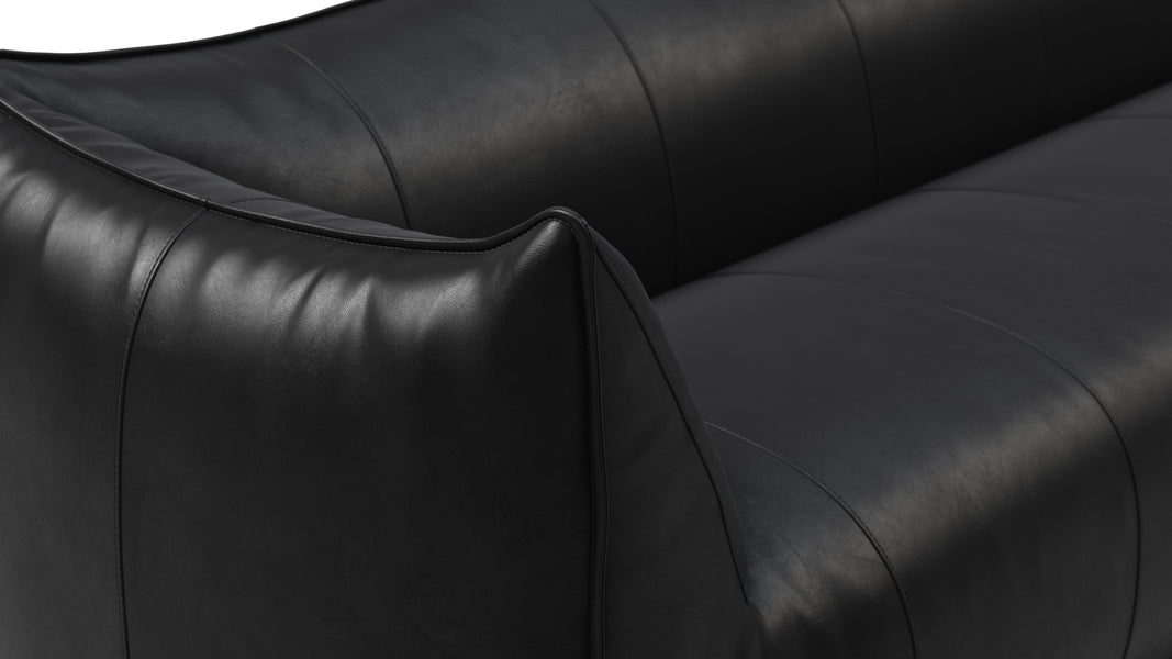 BamboleMidnight Black Premium Leather