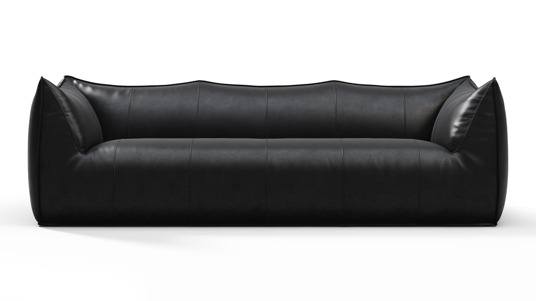BamboleMidnight Black Premium Leather