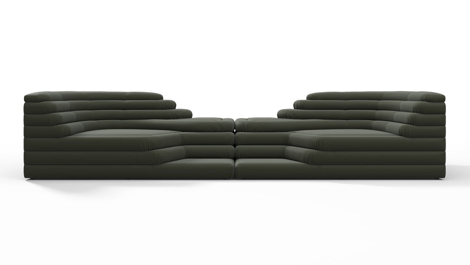 TerrazzaArmy Green Vegan Leather