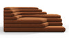 Terrazza - Burnt Orange Vegan Suede - Image 1