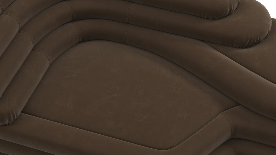 TerrazzaDistressed Brown Vegan Leather