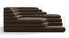Terrazza - Distressed Brown Vegan Leather - Image 1