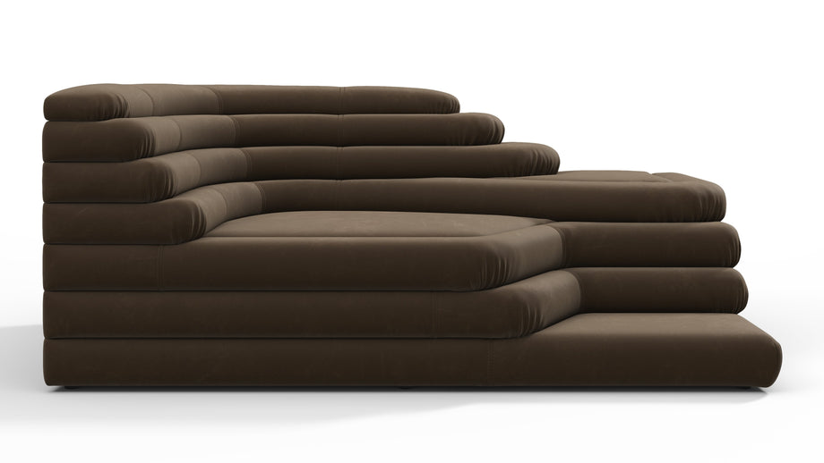 TerrazzaDistressed Brown Vegan Leather
