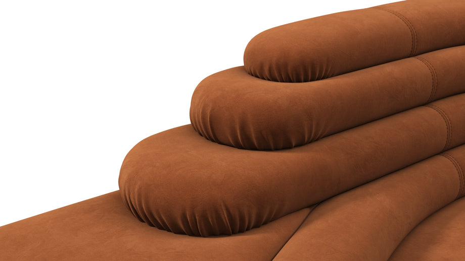 TerrazzaBurnt Orange Vegan Suede