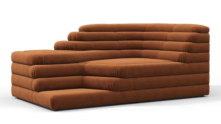 TerrazzaBurnt Orange Vegan Suede