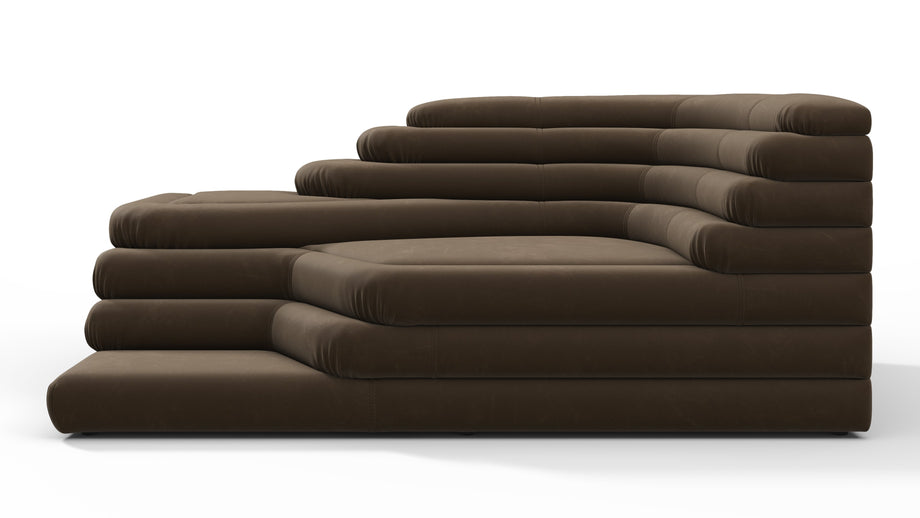 TerrazzaDistressed Brown Vegan Leather