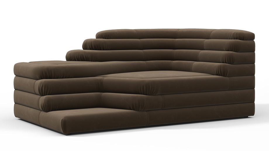 TerrazzaDistressed Brown Vegan Leather
